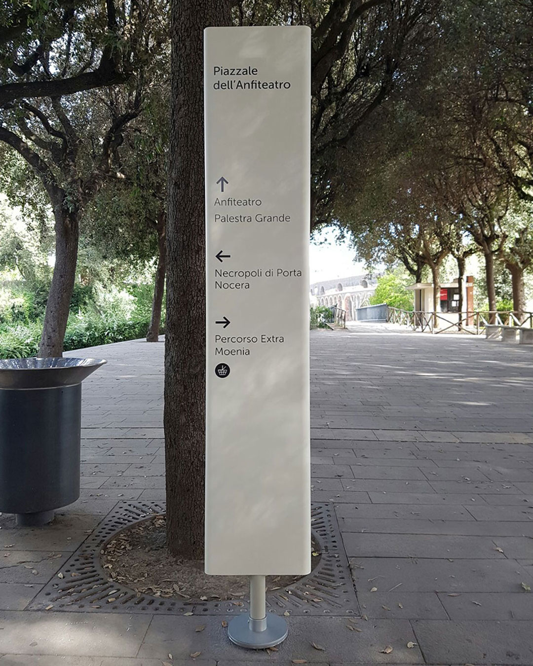 Segnaletica Pompeii Verticale