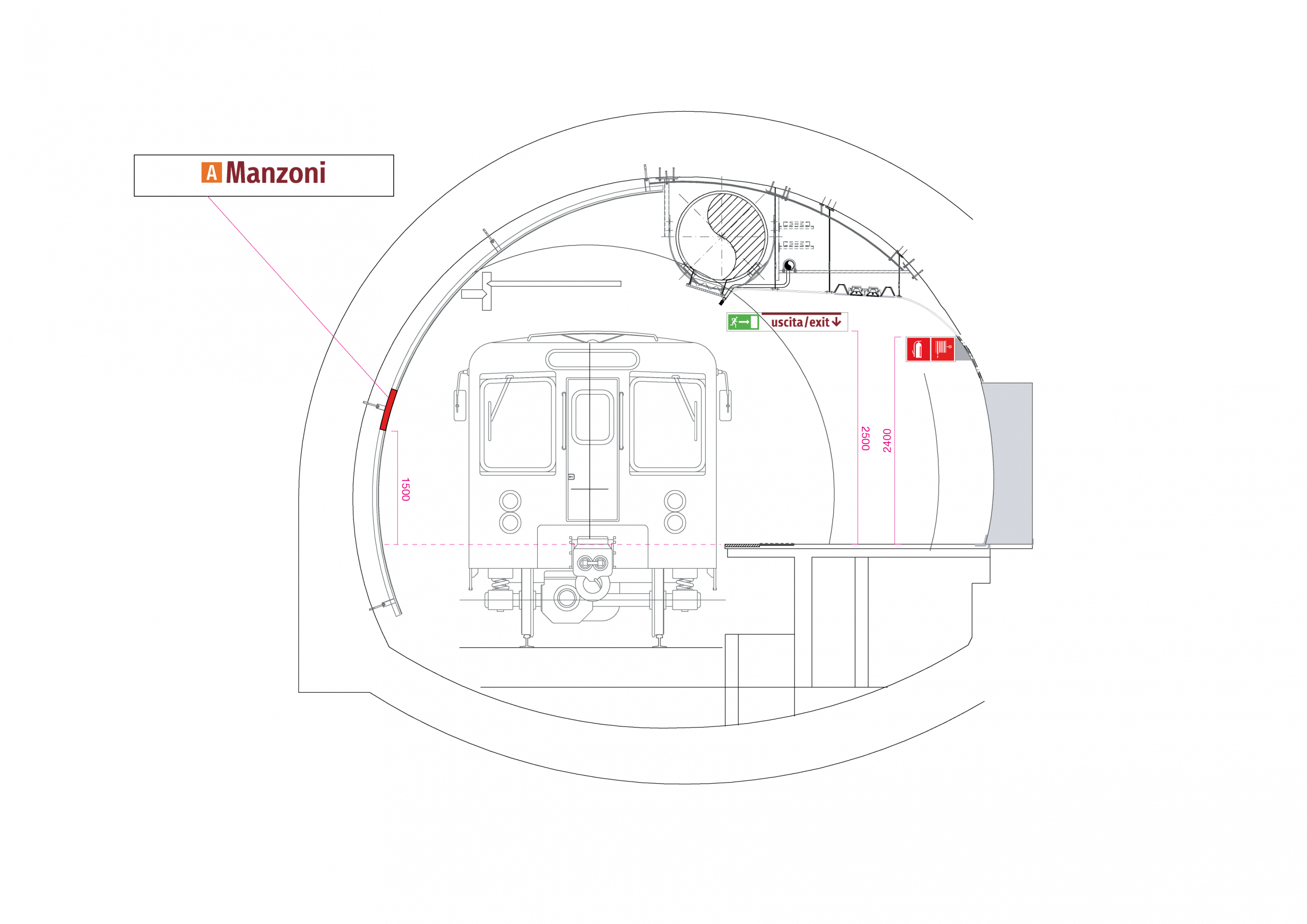 Metro Planimetrie E Wayfinding 218