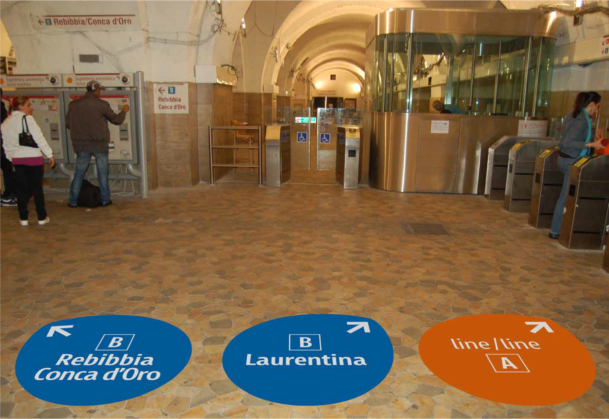 Risorsa 3Roma Segnaletica A Terra