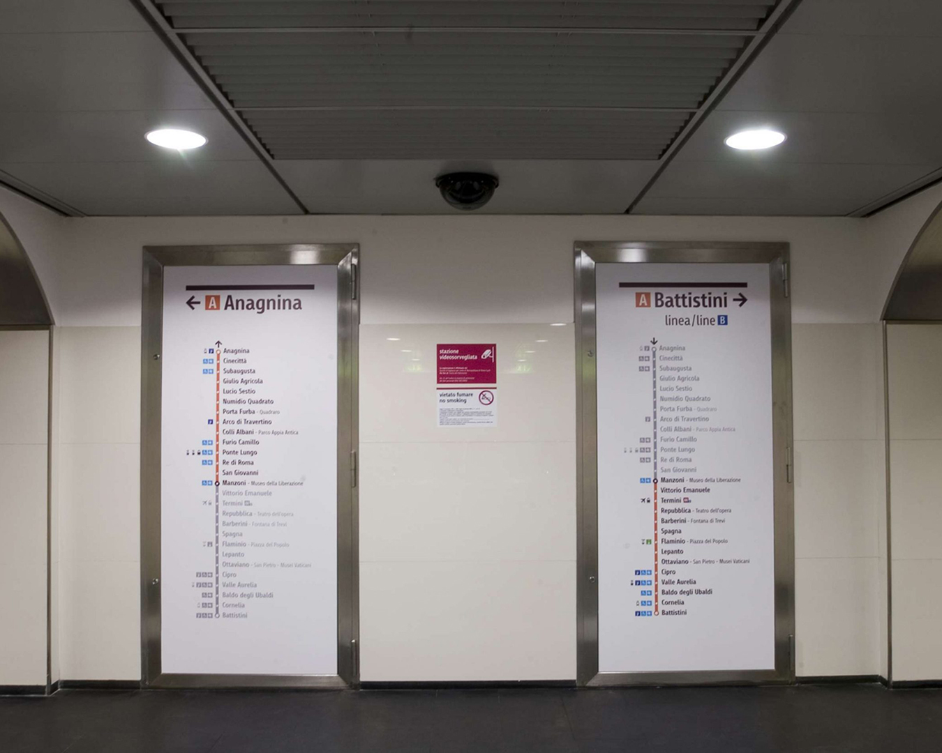 Segnaletica Metro